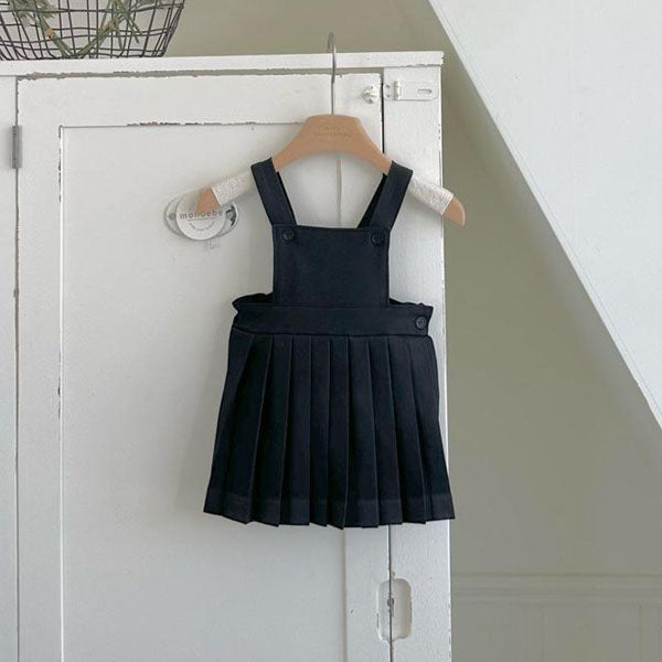 Louis Pleat Suspender Skirt [monbebe]（2026AW） 1