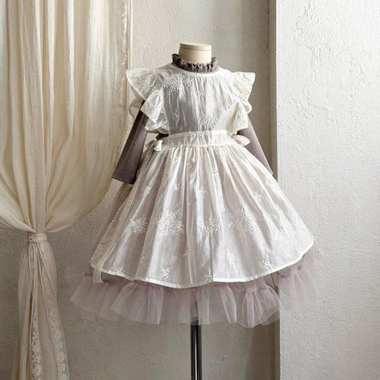 Lily Layered Dress (Kids) [monbebe]（2026AW） 1