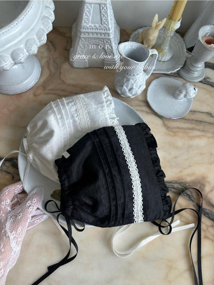 Satin Pintuck Bonnet [monbebe]（2026AW） 5