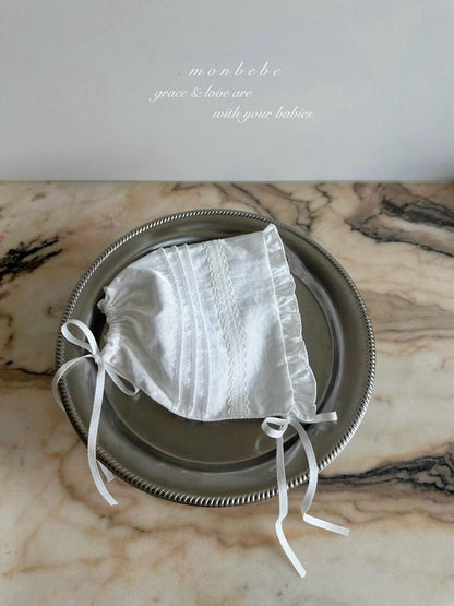 Satin Pintuck Bonnet [monbebe]（2026AW） 6