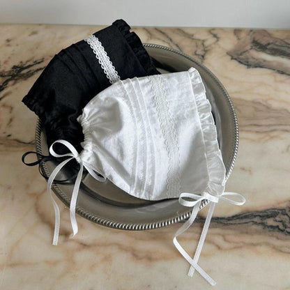 Satin Pintuck Bonnet [monbebe]（2026AW） 1