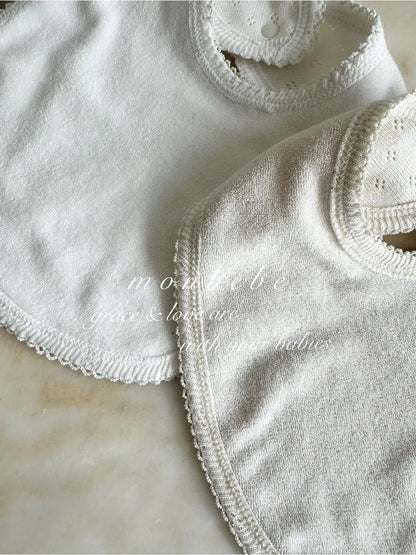 Jacquard Cotton Bib [monbebe]（2026AW） 7