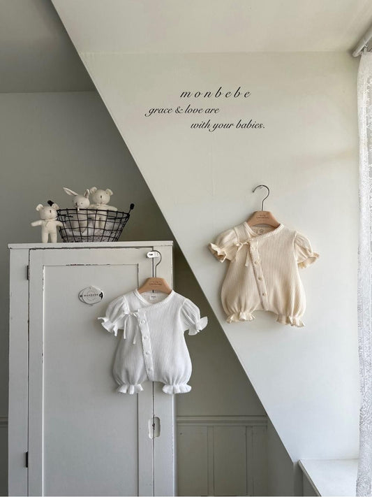 Cream Waffle Bodysuit [monbebe]（2026AW） 2