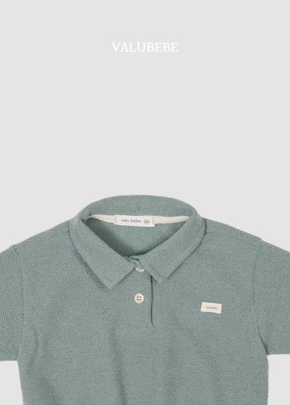 Jelly Pique Collar Tee [Valubebe]（2026AW） 7