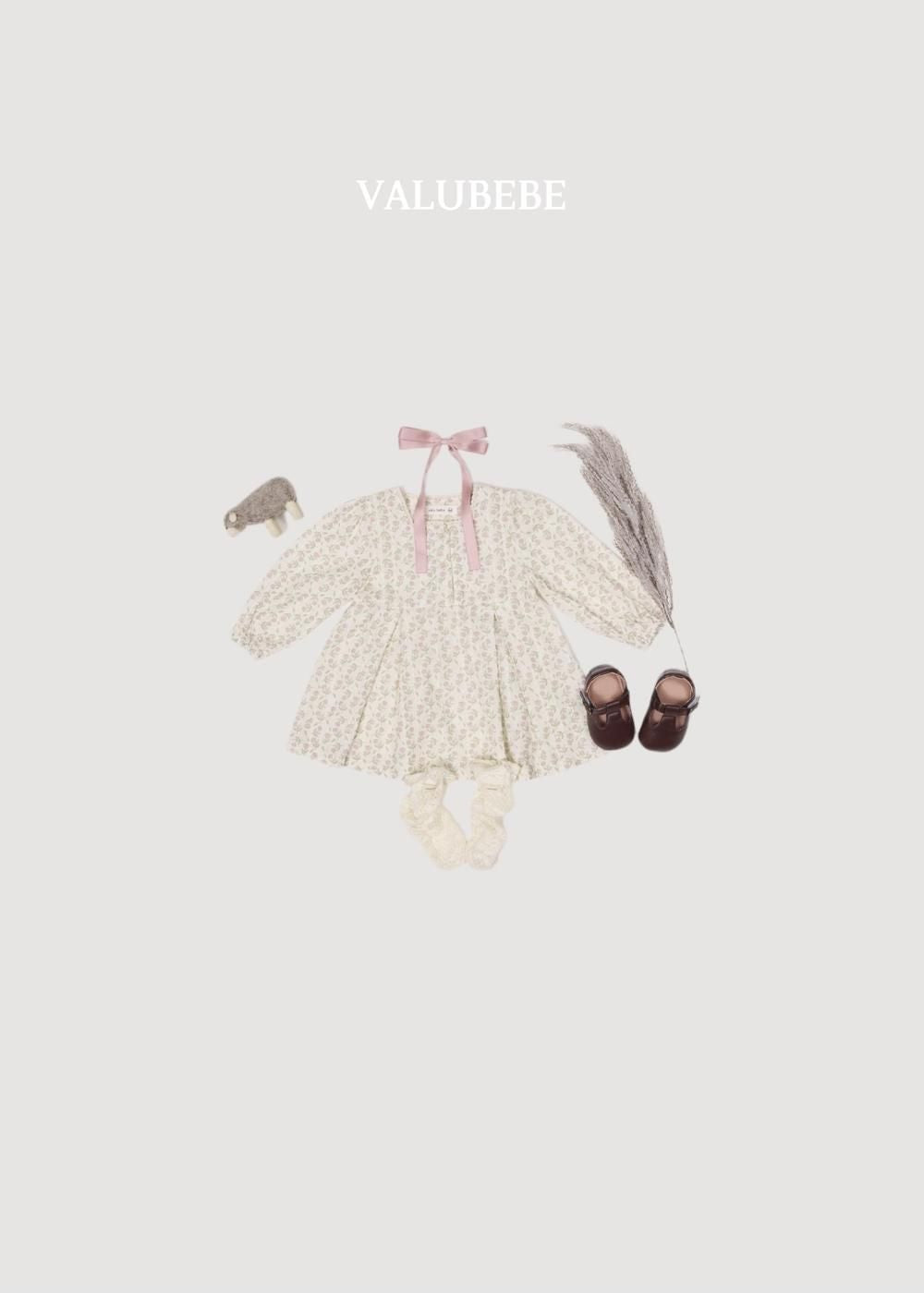 Kkotjam Square Dress [Valubebe]（2026AW） 3
