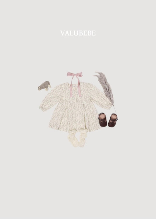 Kkotjam Square Dress [Valubebe]（2026AW） 3