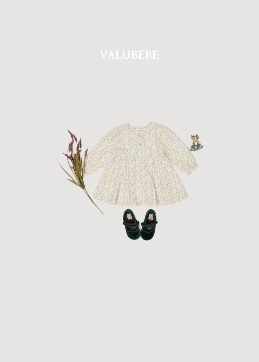 Kkotjam Square Dress [Valubebe]（2026AW） 4