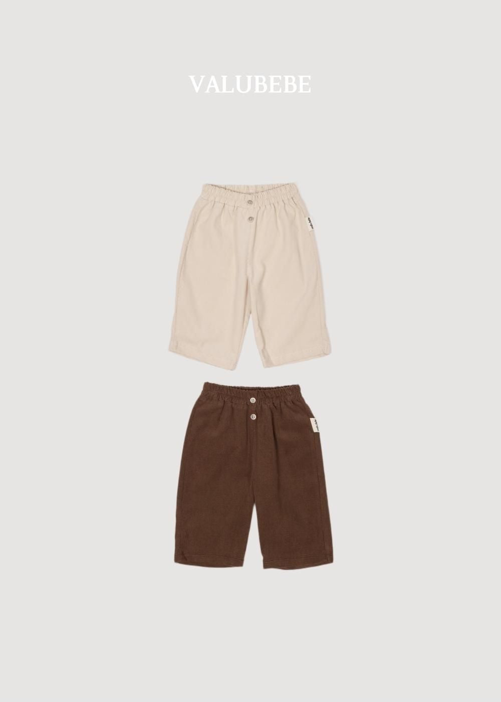 Button Chino Pants [Valubebe]（2026AW） 3
