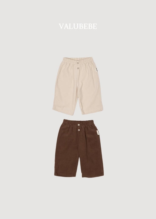 Button Chino Pants [Valubebe]（2026AW） 3