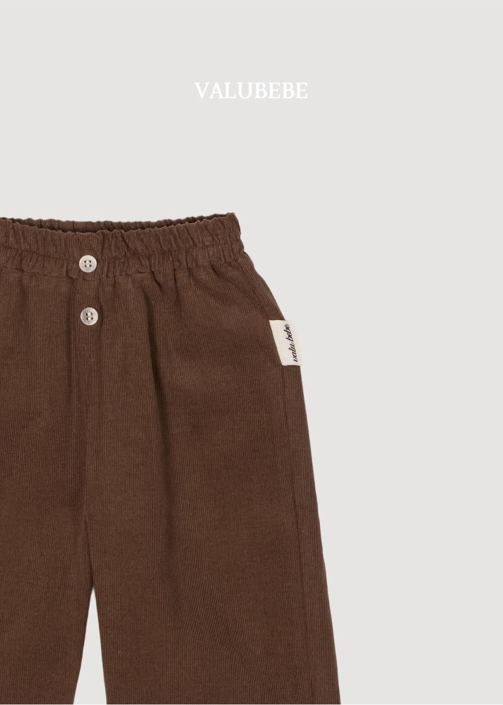 Button Chino Pants [Valubebe]（2026AW） 6