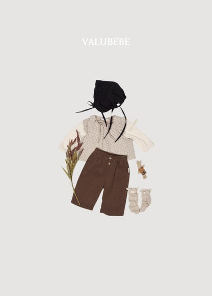 Button Chino Pants [Valubebe]（2026AW） 7