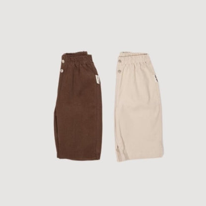 Button Chino Pants [Valubebe]（2026AW） 2