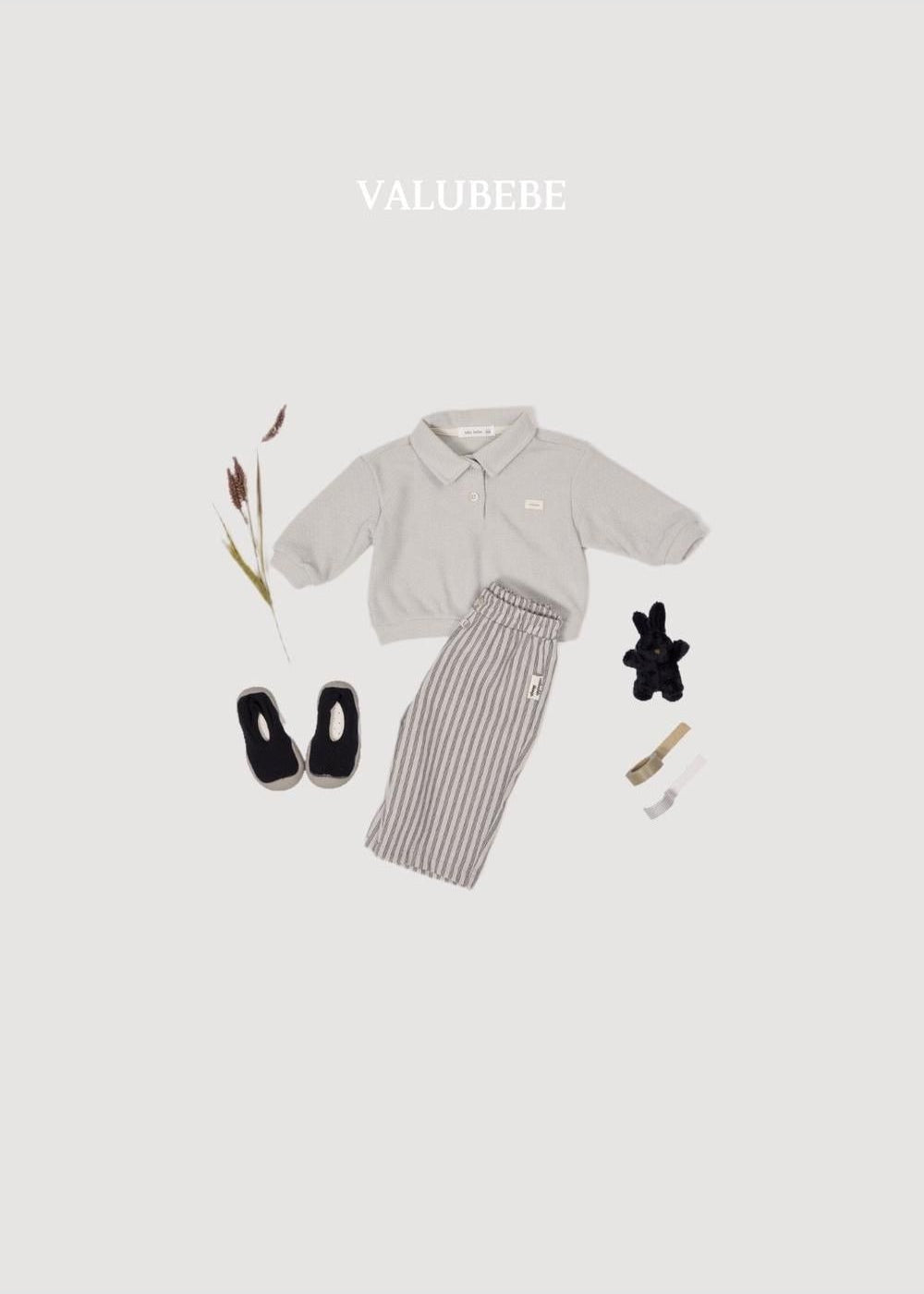 Button Chino Pants Stripe [Valubebe]（2026AW） 9