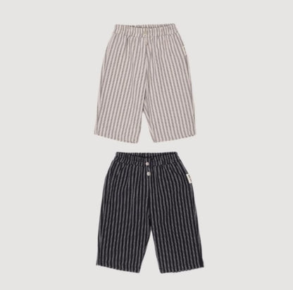 Button Chino Pants Stripe [Valubebe]（2026AW） 2