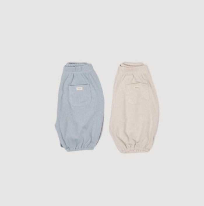 Honey Ribbed Jogger Pants [Valubebe]（2026AW） 2