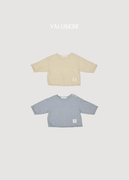 Basic Button Tee [Valubebe]（2026AW） 5