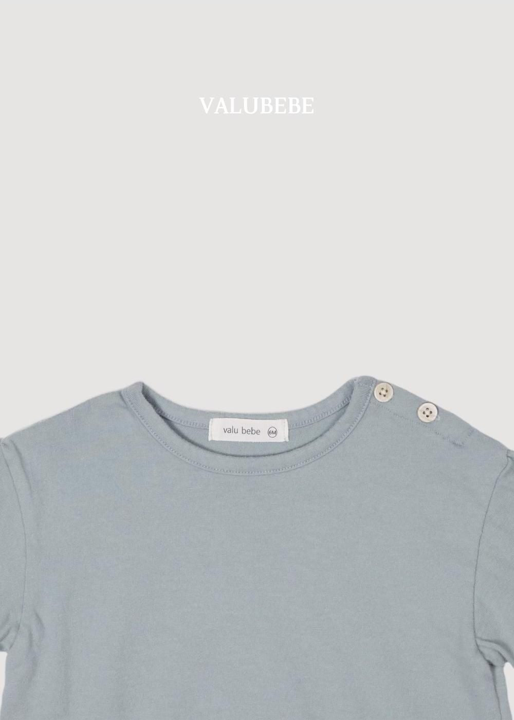 Basic Button Tee [Valubebe]（2026AW） 9