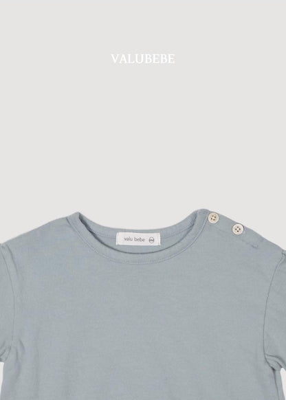 Basic Button Tee [Valubebe]（2026AW） 9