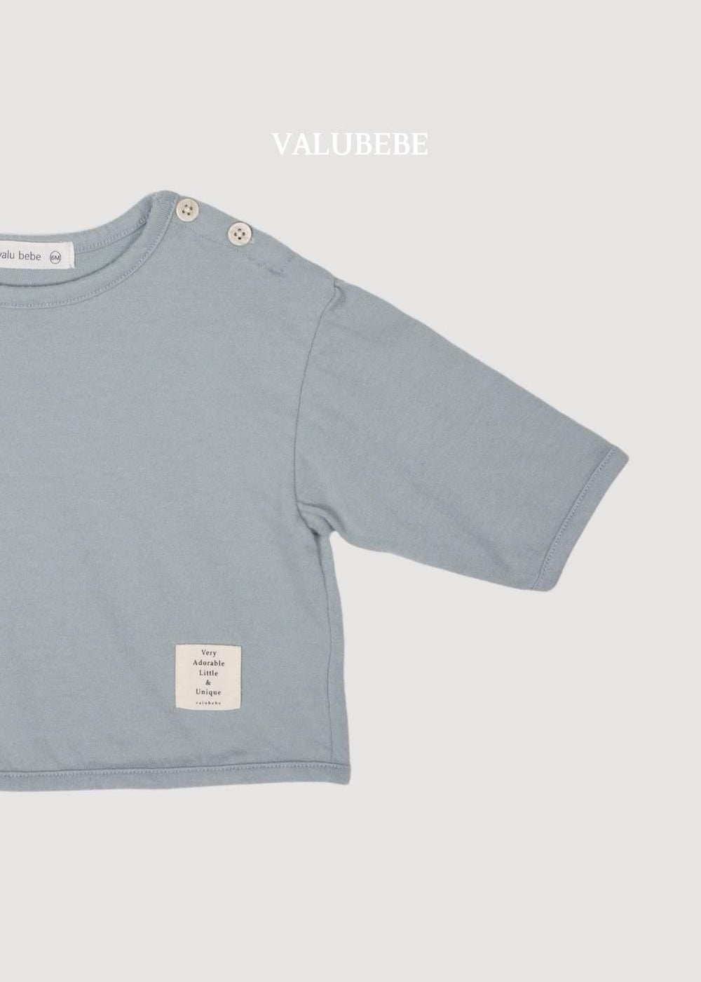 Basic Button Tee [Valubebe]（2026AW） 10