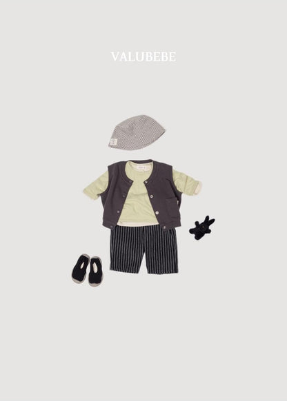 Basic Button Tee [Valubebe]（2026AW） 11