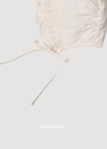 Miko Lace Bonnet Hat [Valubebe]（2026AW） 5