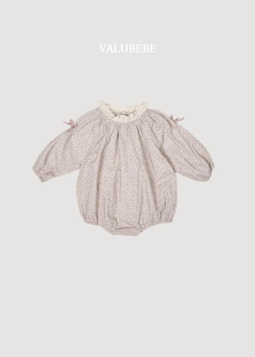 Flower Ribbon Romper [Valubebe]（2026AW） 5