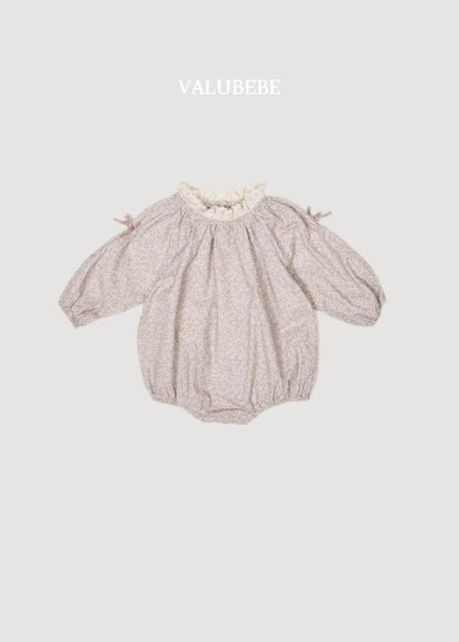 Flower Ribbon Romper [Valubebe]（2026AW） 5