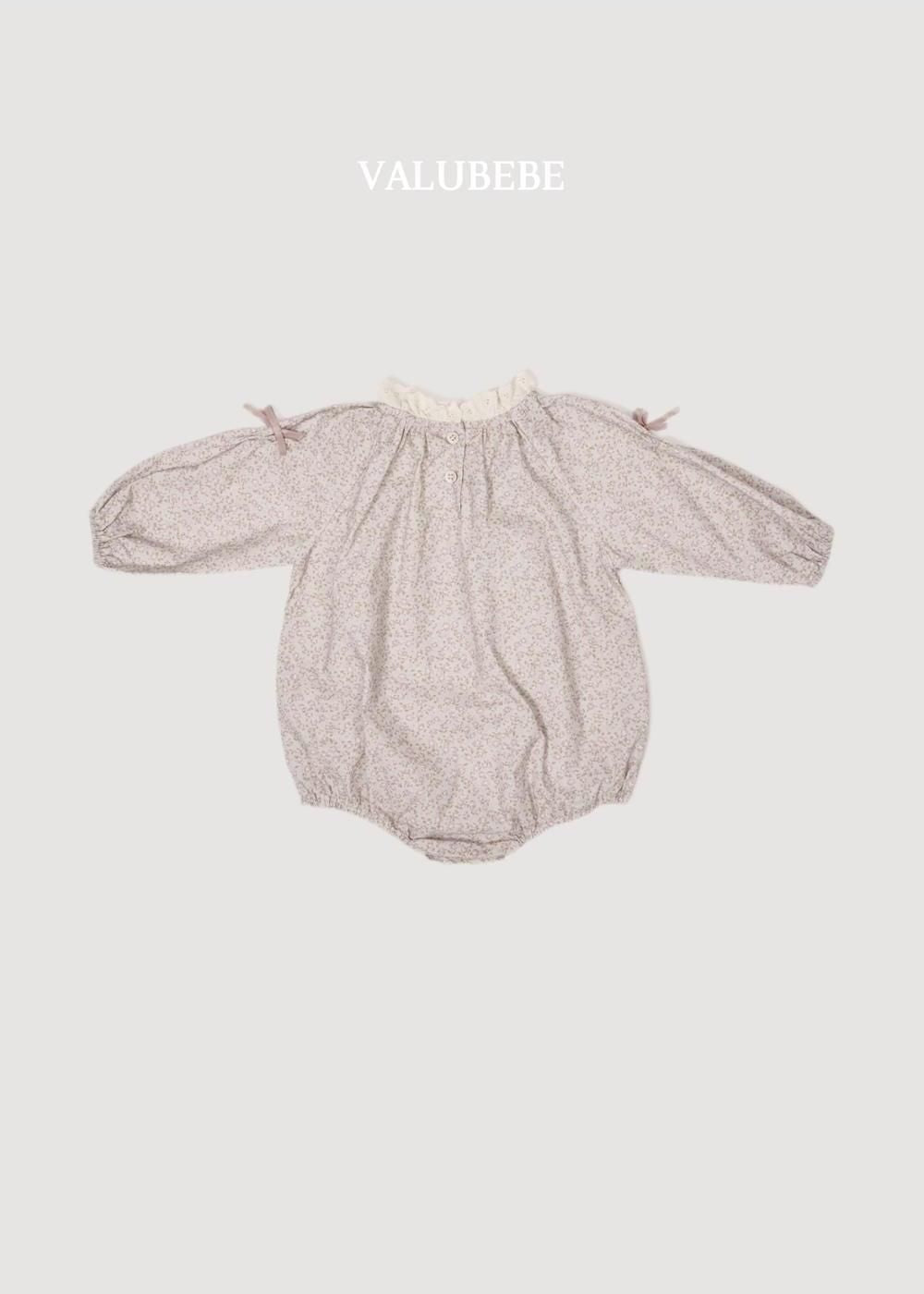Flower Ribbon Romper [Valubebe]（2026AW） 6