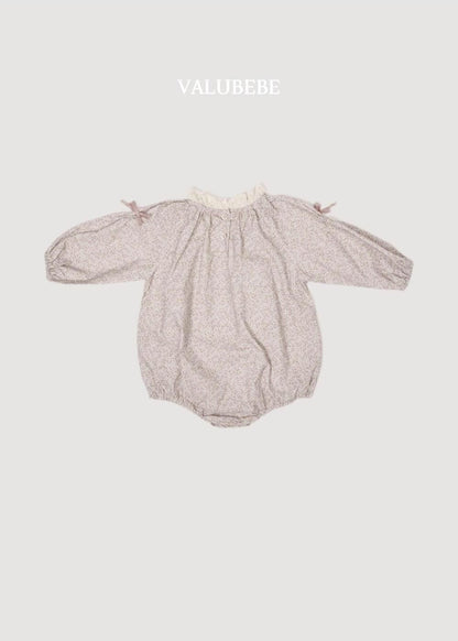 Flower Ribbon Romper [Valubebe]（2026AW） 6
