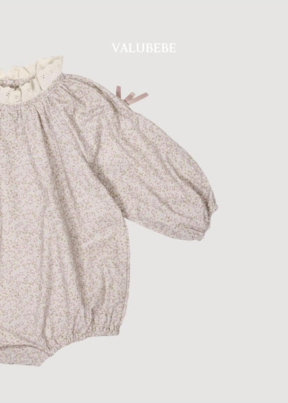 Flower Ribbon Romper [Valubebe]（2026AW） 8
