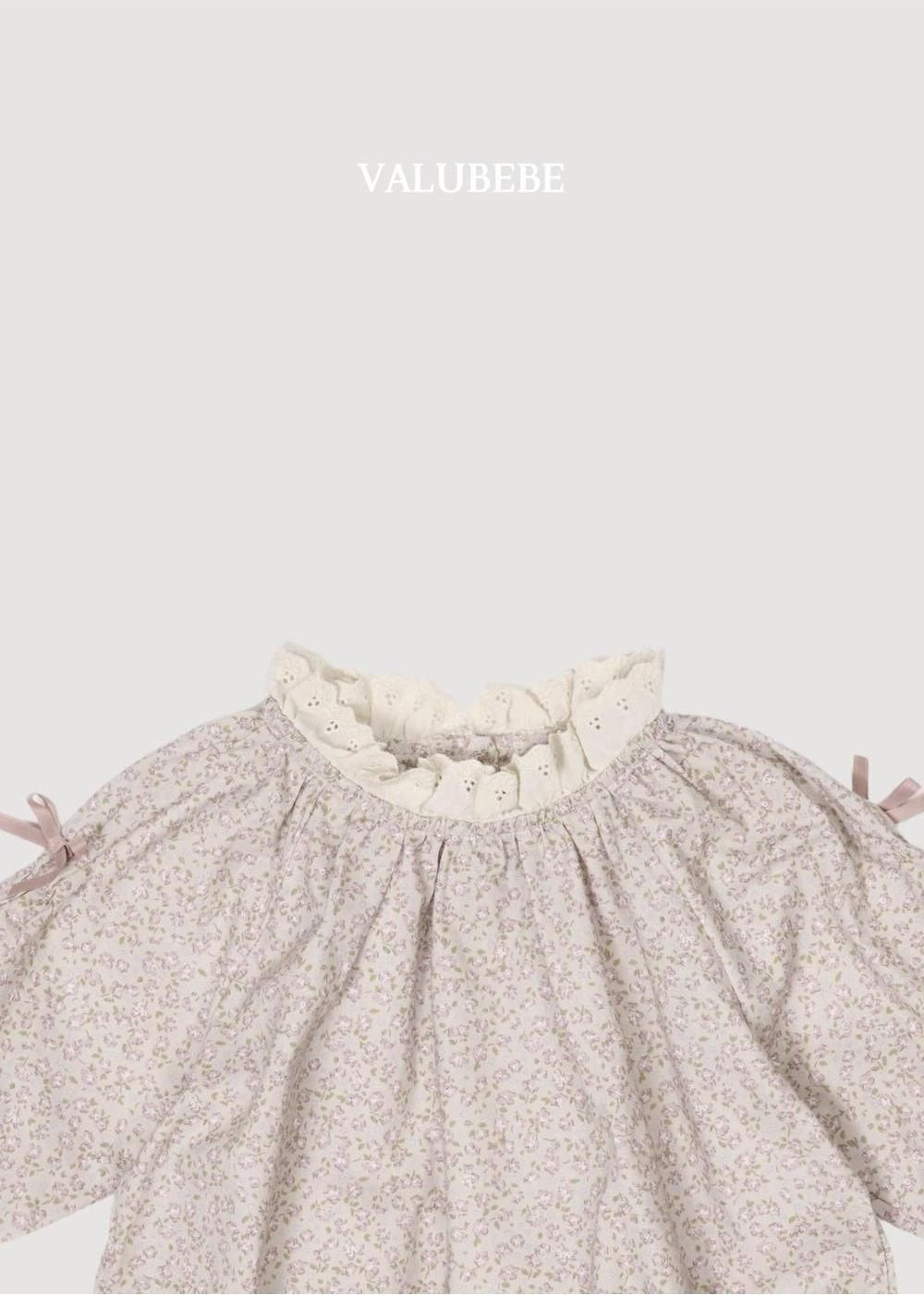 Flower Ribbon Romper [Valubebe]（2026AW） 9