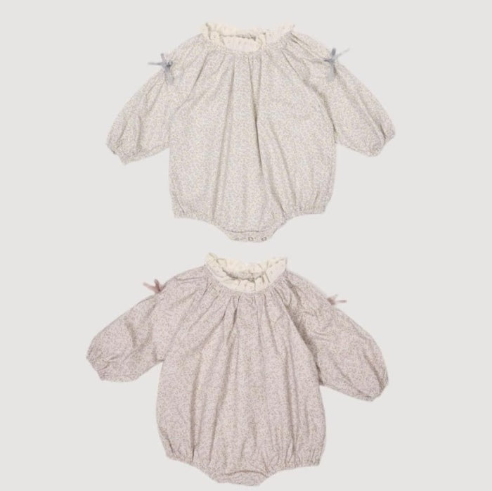 Flower Ribbon Romper [Valubebe]（2026AW） 1