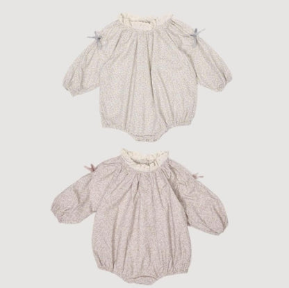Flower Ribbon Romper [Valubebe]（2026AW） 1