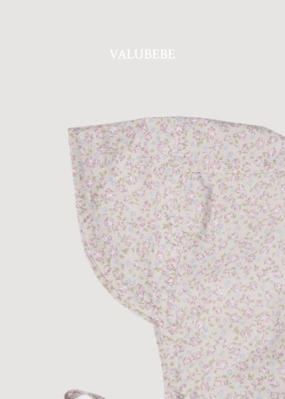 Flower Brimmed Bonnet [Valubebe]（2026AW） 5