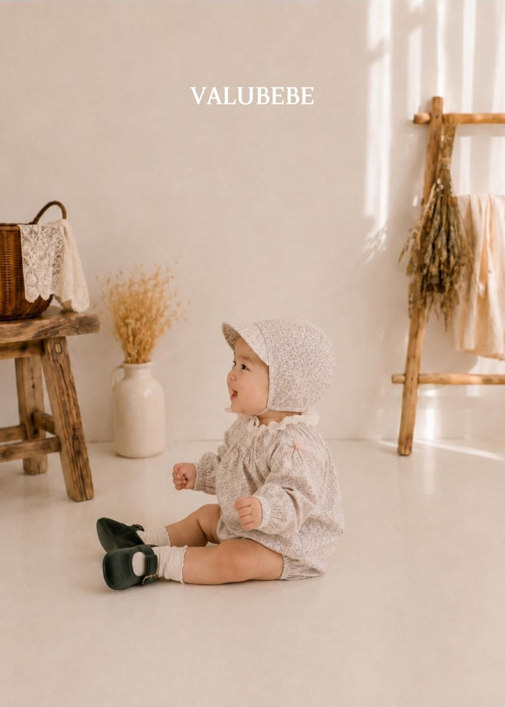Flower Brimmed Bonnet [Valubebe]（2026AW） 11