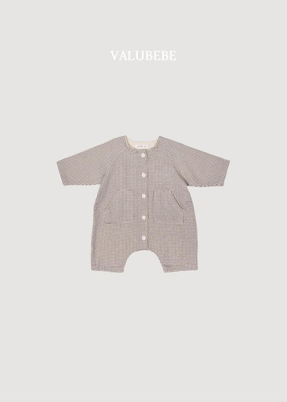 Ri Check Jumpsuit [Valubebe]（2026AW） 5