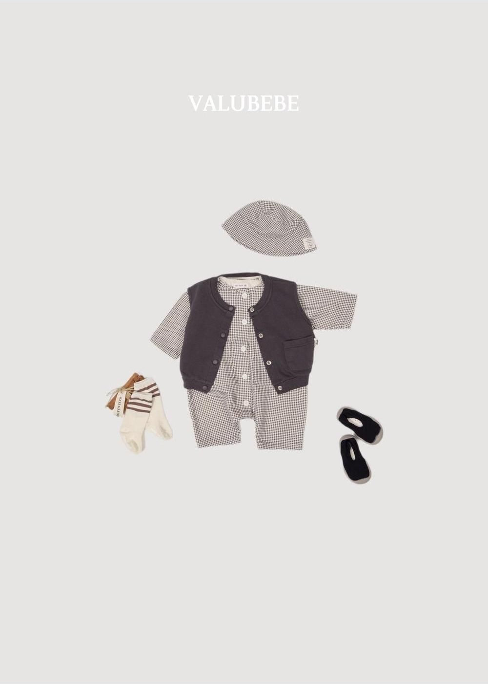 Ri Check Jumpsuit [Valubebe]（2026AW） 12