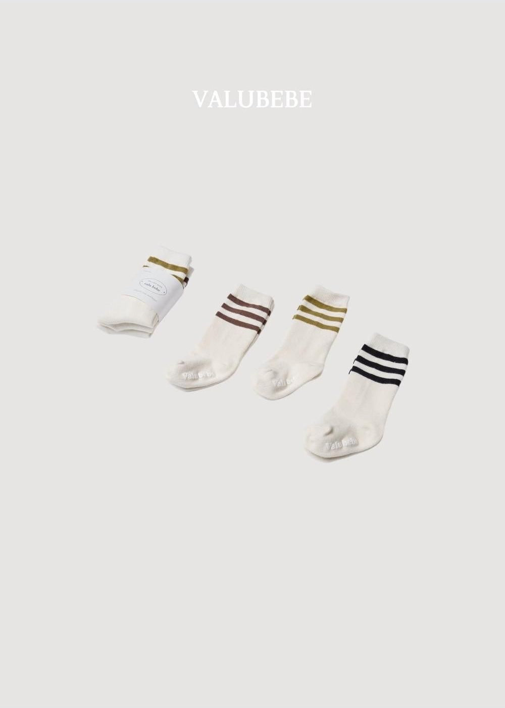 Basic Line Socks [Valubebe]（2026AW） 3