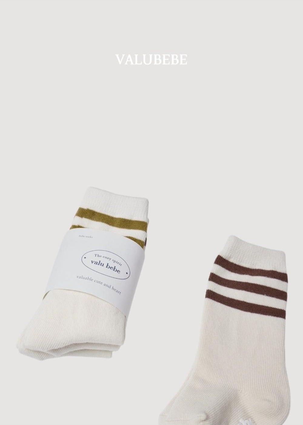 Basic Line Socks [Valubebe]（2026AW） 4