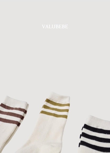 Basic Line Socks [Valubebe]（2026AW） 6