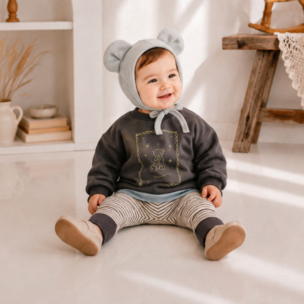 Lovely Bear Sweatshirt [Valubebe]（2026AW） 2