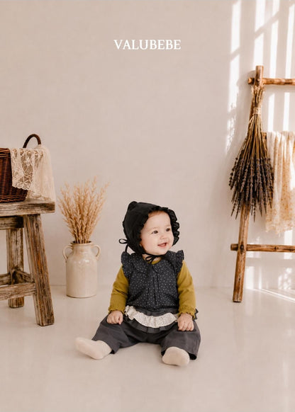 Curl Layered Vest [Valubebe]（2026AW） 12