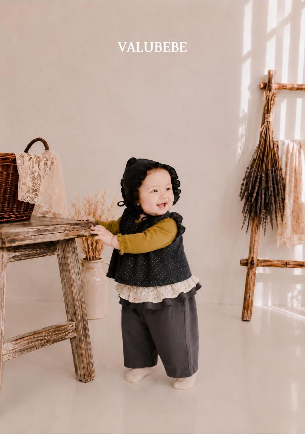 Curl Layered Vest [Valubebe]（2026AW） 13