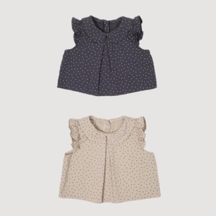 Curl Layered Vest [Valubebe]（2026AW） 1
