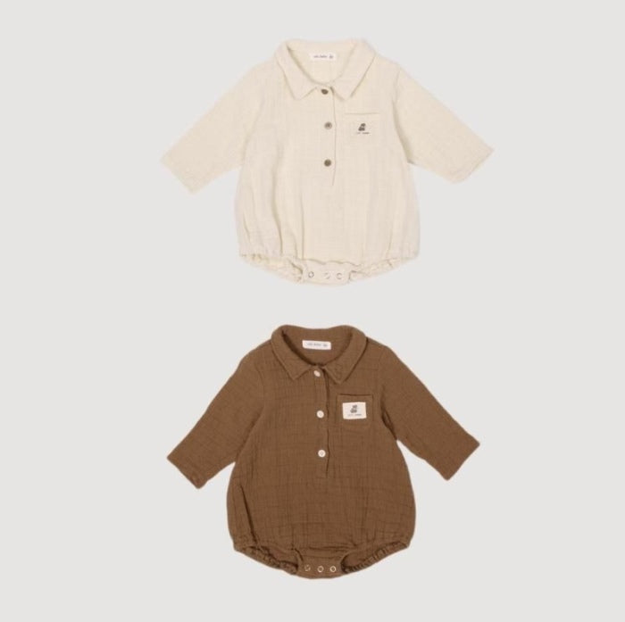 Mini Shirt Romper [Valubebe]（2026AW） 1