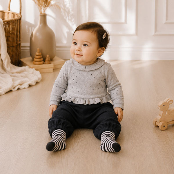 Autumn Embossed Pants [Valubebe]（2026AW） 2
