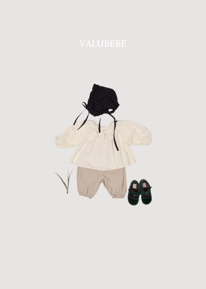 Autumn Embossed Pants Check [Valubebe]（2026AW） 8
