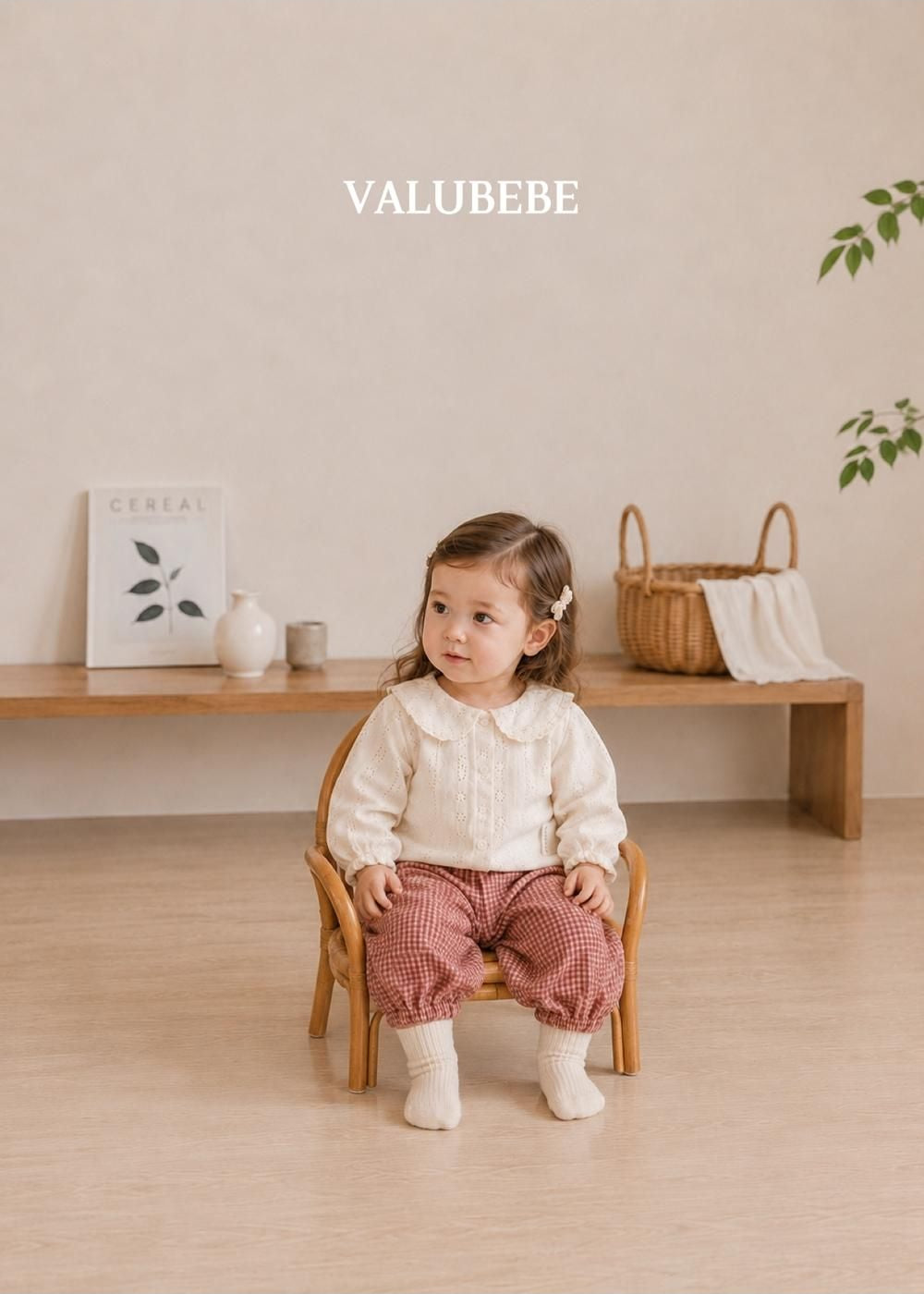 Autumn Embossed Pants Check [Valubebe]（2026AW） 11