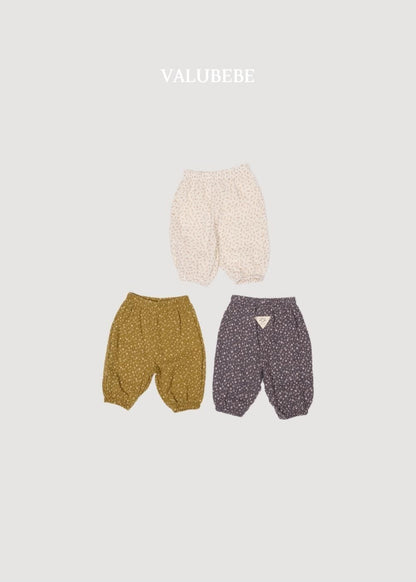 Autumn Embossed Pants Flower [Valubebe]（2026AW） 3