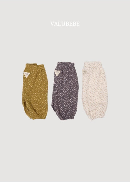 Autumn Embossed Pants Flower [Valubebe]（2026AW） 4